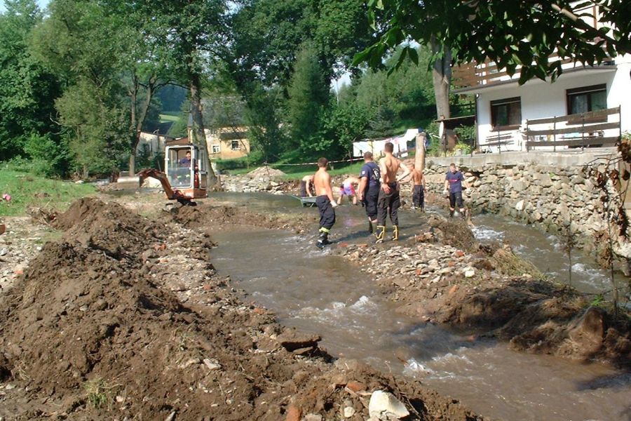 2002 - Elbeflut in Mulda/Sachsen
